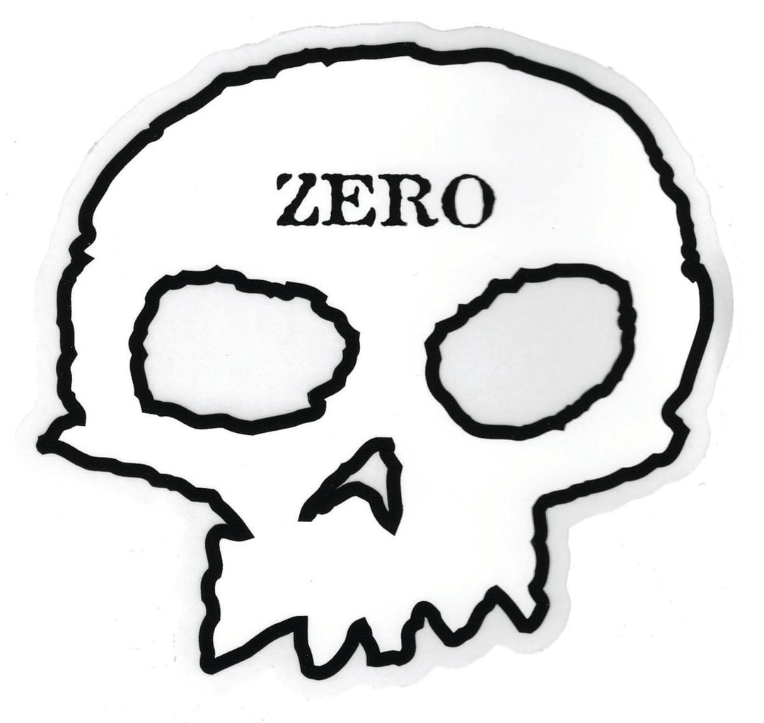Zero Skateboards Skull Sticker (Medium)
