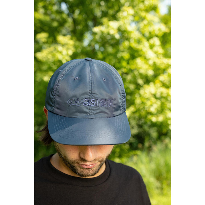 Quasi Slang 6 Panel Hat Navy