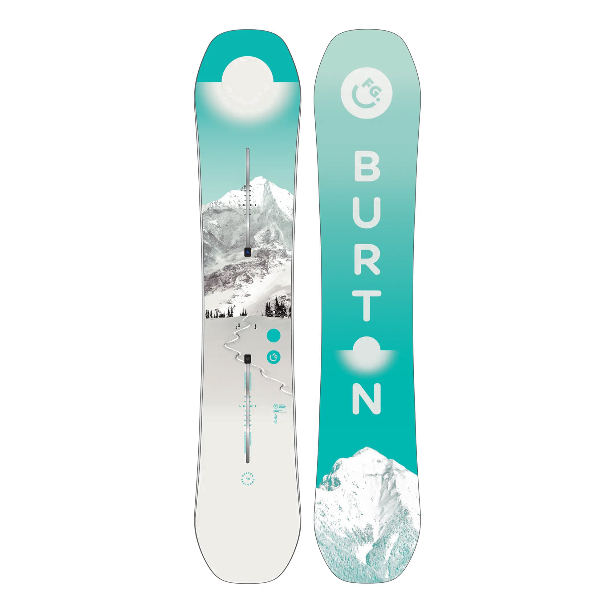 Burton Women's Feelgood Camber Snowboard First Tracks