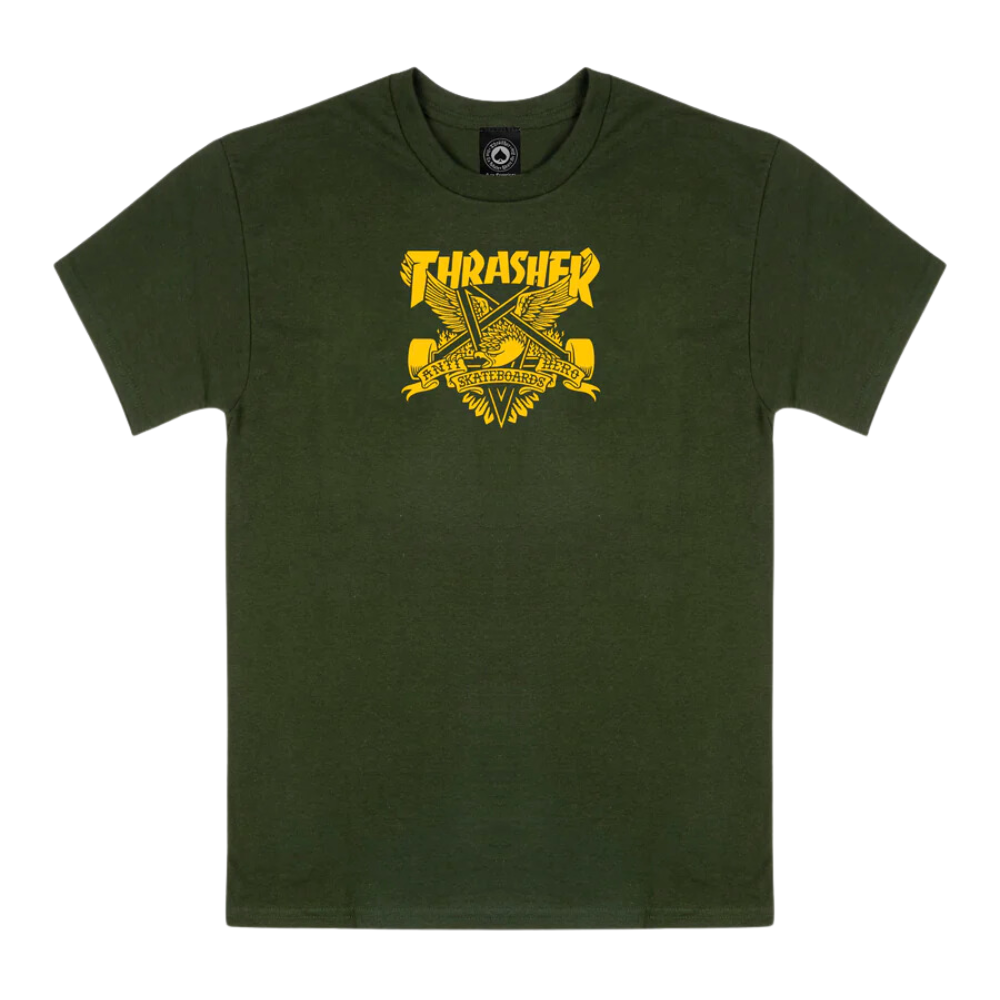 Green thrasher t shirt best sale