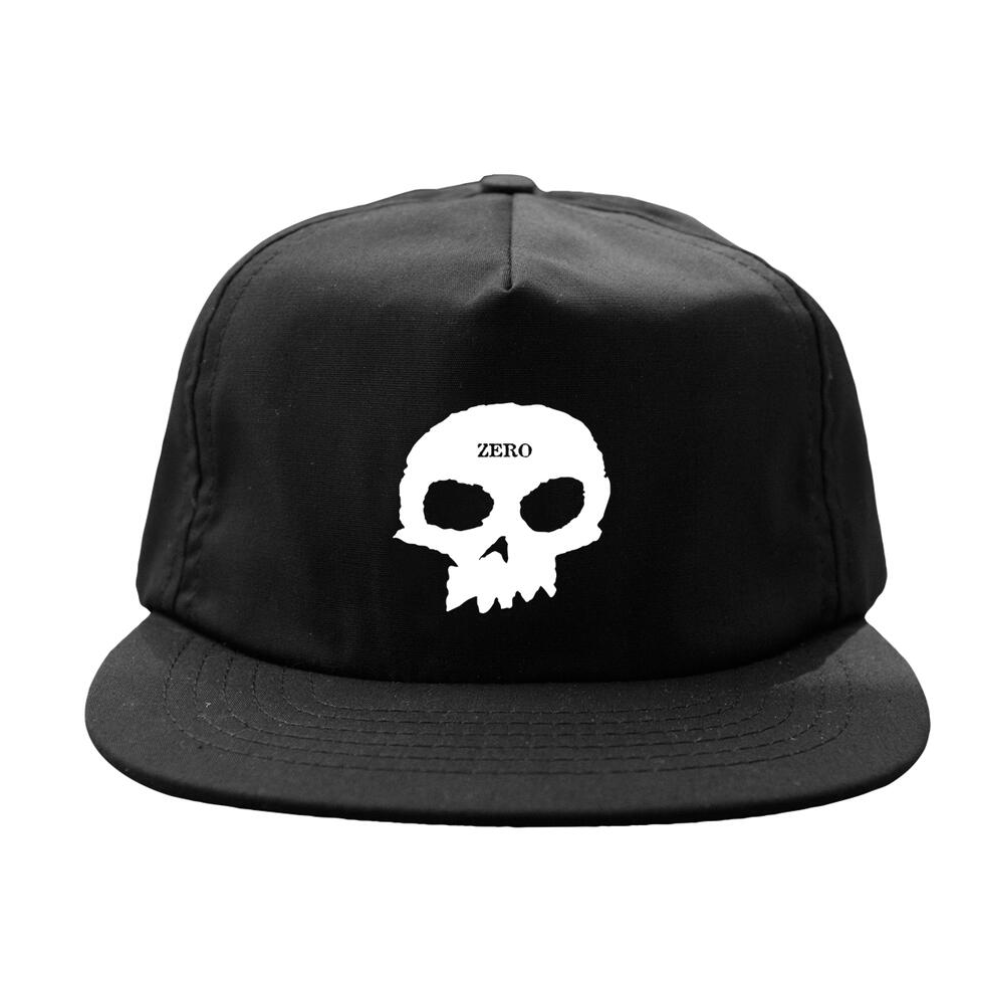 Zero Single Skull Hat Black