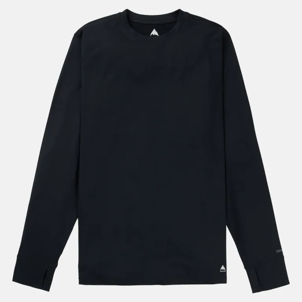 Burton Men's Midweight Base Layer Crew True Black