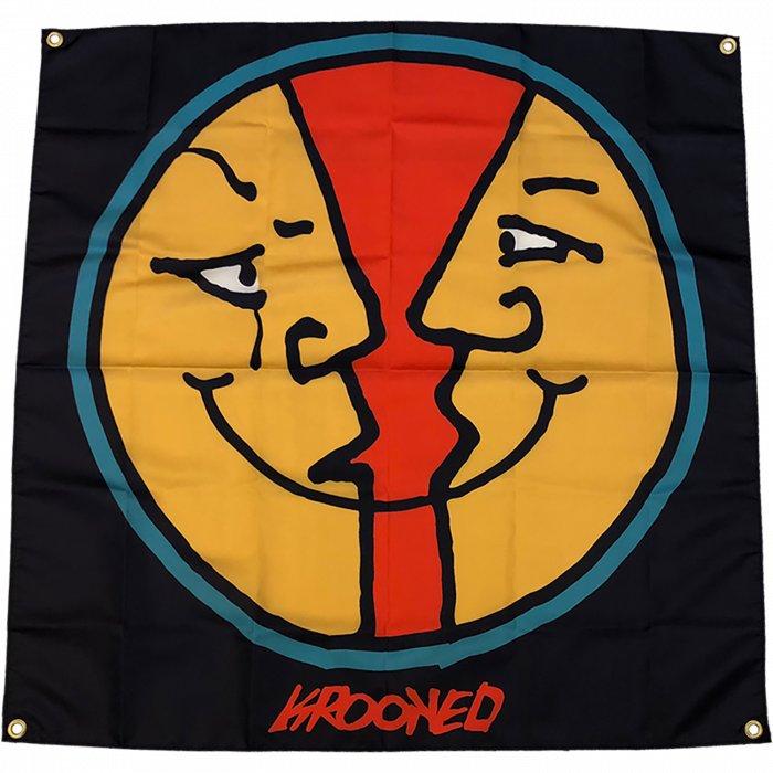 Krooked Moonface Lavender Banner
