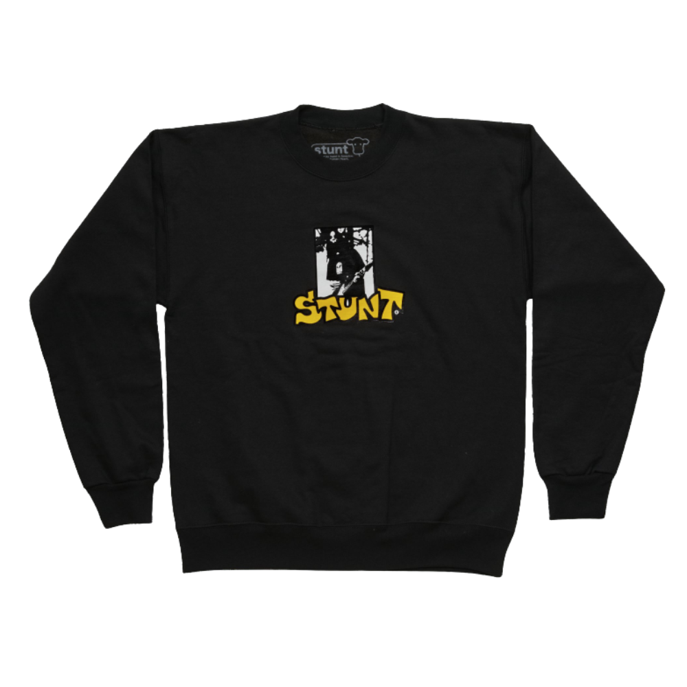 Stunt 365 Guitarhero Crewneck Black