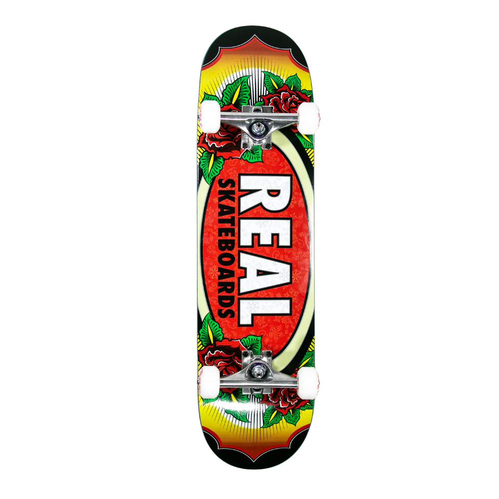 Real Rose Oval DLX Complete Skateboard 8.25"