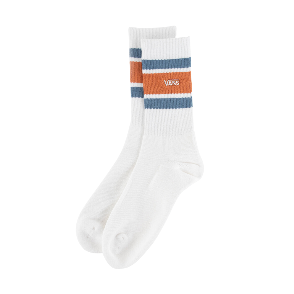 Vans Better Stripe Crew Sock White