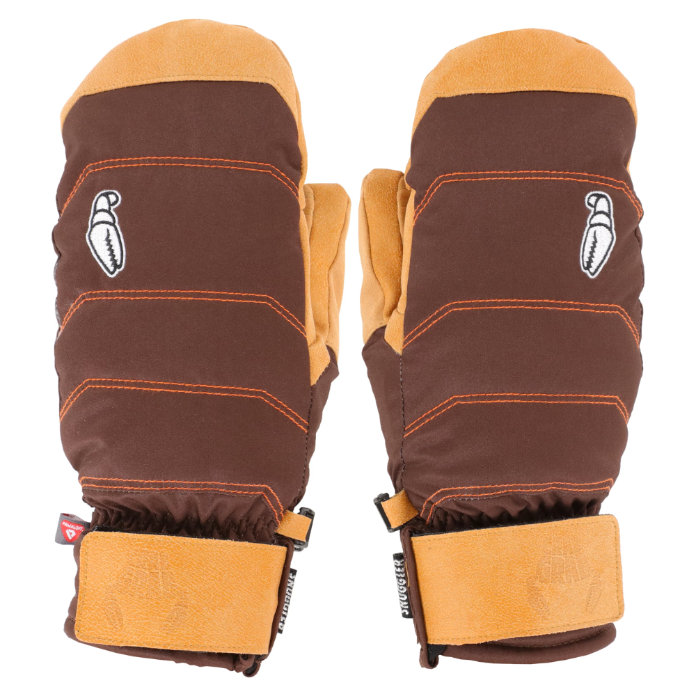 Crab Grab Women's Snuggler Mitt Brown Contrast