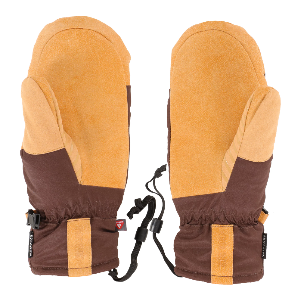 Crab Grab Women's Snuggler Mitt Brown Contrast