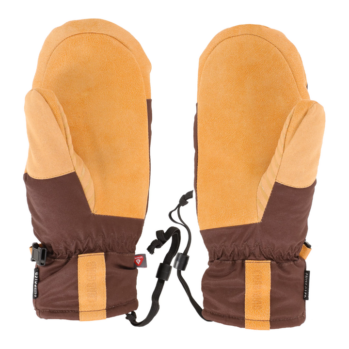 Crab Grab Women's Snuggler Mitt Brown Contrast