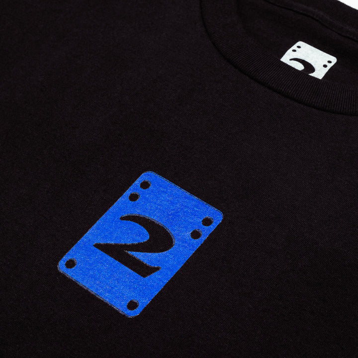 2 Riser Pads Logo Tee Black