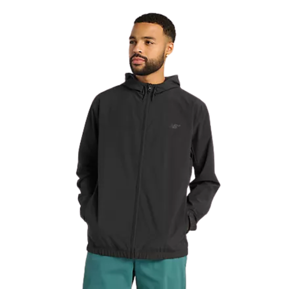 ND602  New Balance Numeric Woven Full Zip Jacket Black – Eastern