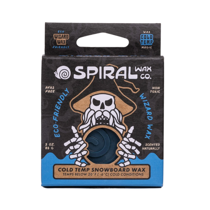 Spiral Wax Co. Wizard Wax Cold Temp Snowboard Wax
