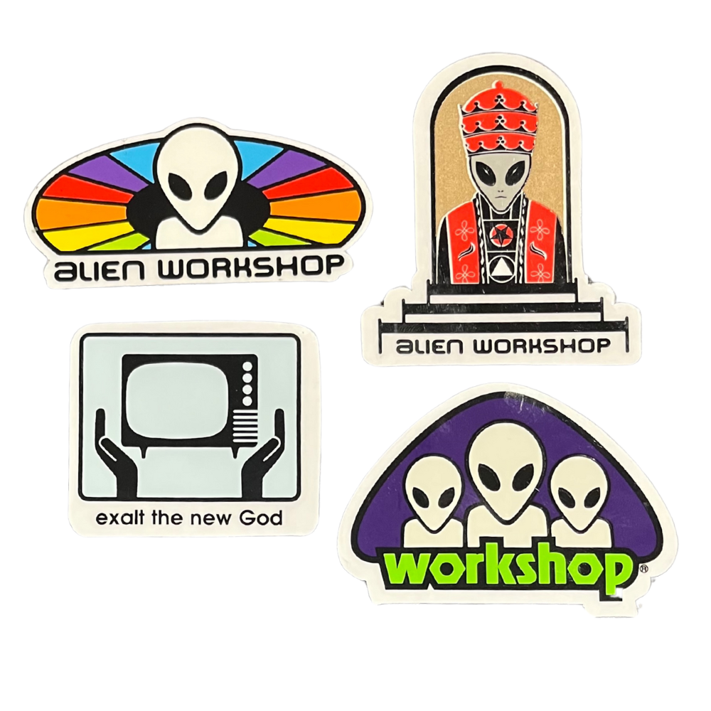 Alien Workshop Sticker Pack (4 Count)