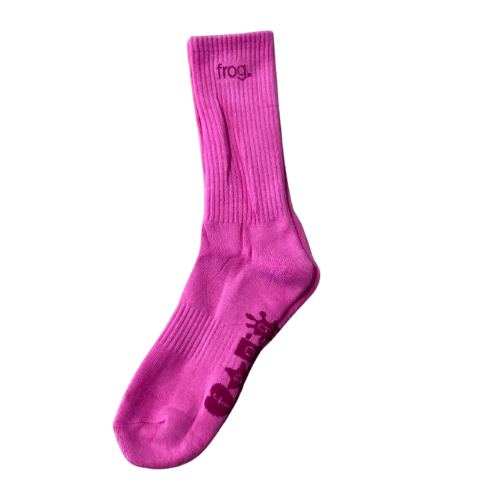 Frog Socks (Pink)
