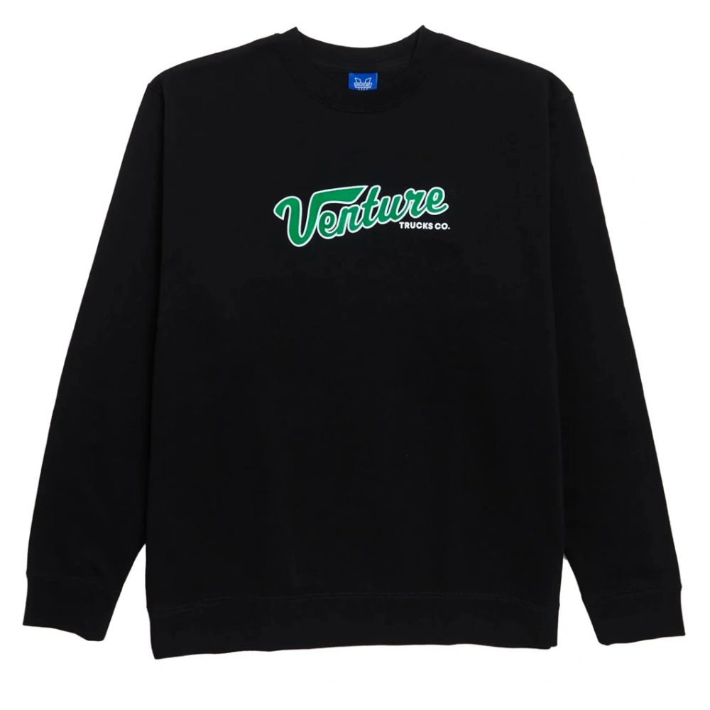 Venture Collegiate Crew Black