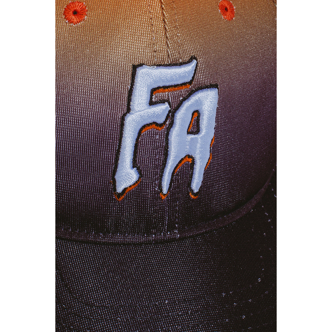 Fucking Awesome Seduction Of The World Gradient Hat Orange