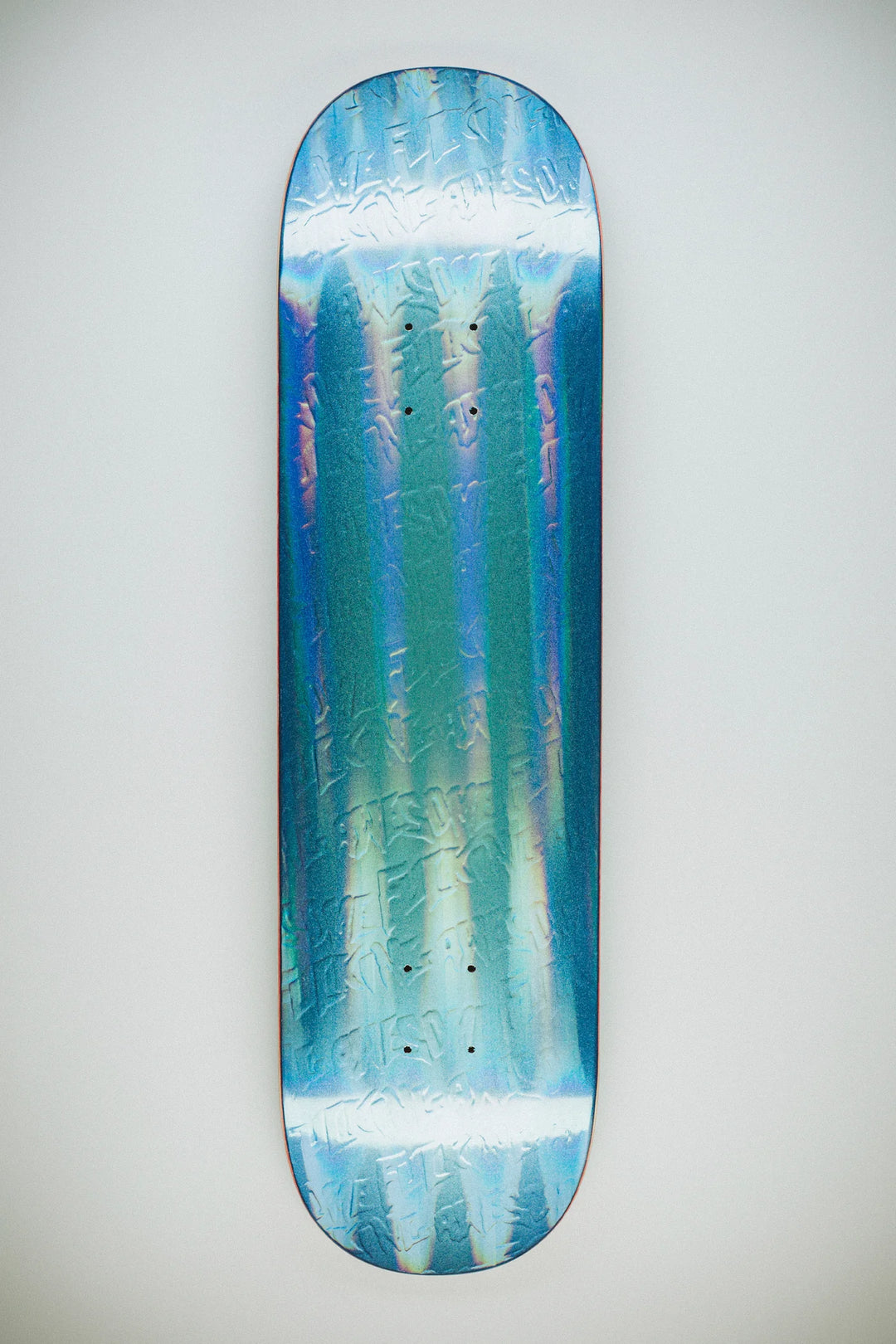 Fucking Awesome Gamma Ray Blue Embossed Deck 8.25"