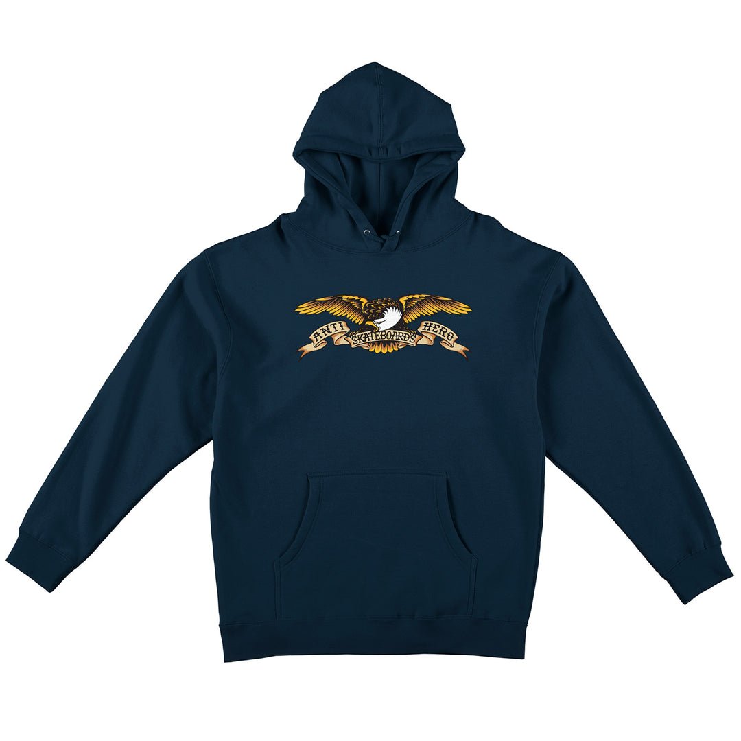 Anti-Hero Eagle Hooded Sweatshirt Navy/Black