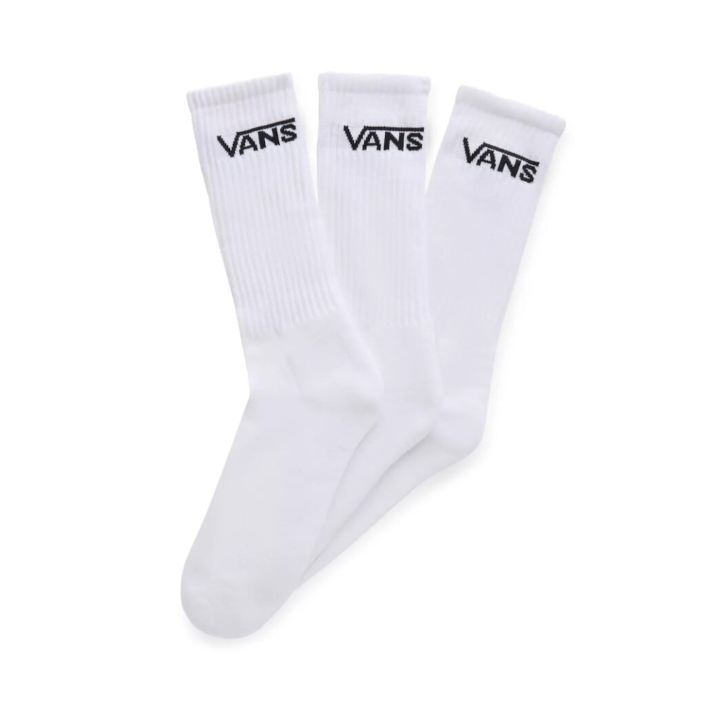 Vans Classic Crew Rox Socks White (3 Pack)