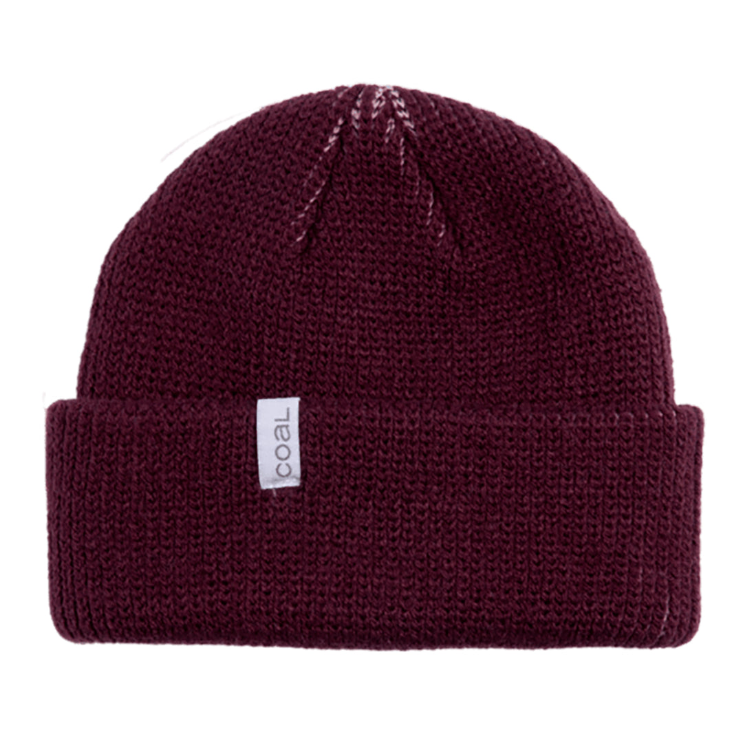 Coal Frena Beanie Aubergine Rib