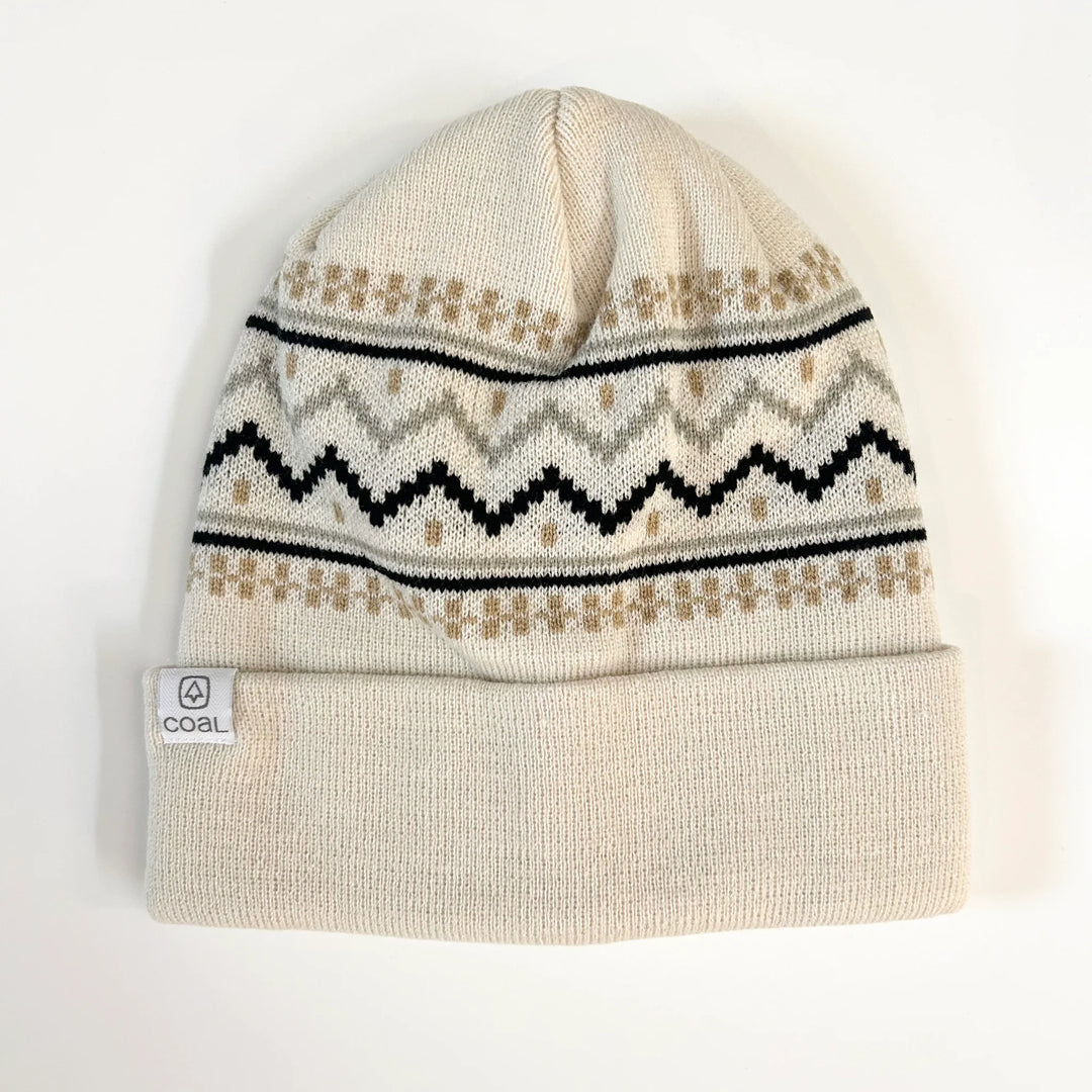 Coal Fjord Nordic Beanie Off White