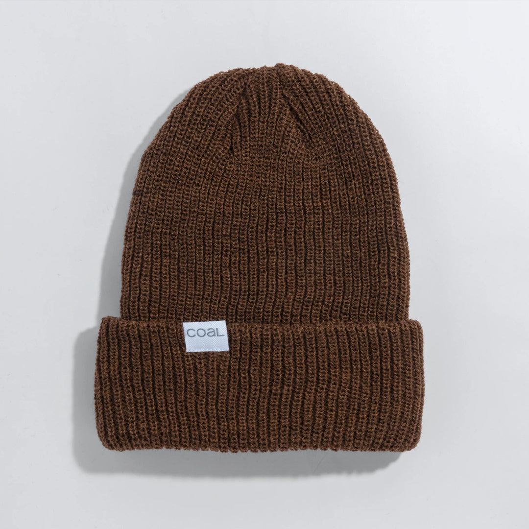 Coal Stanley Soft Knit Cuff Beanie Brown