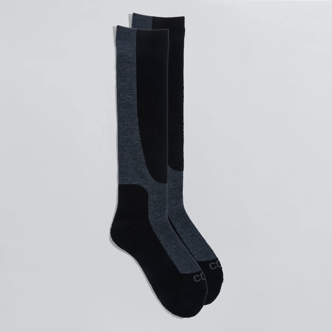 Coal Lightweight Snow Sock Black