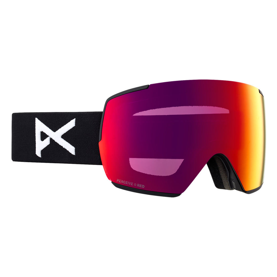 Anon M5 Goggles Black / Perceive Sunny Red