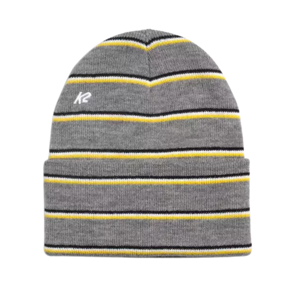 K2 Stripe Beanie Gray