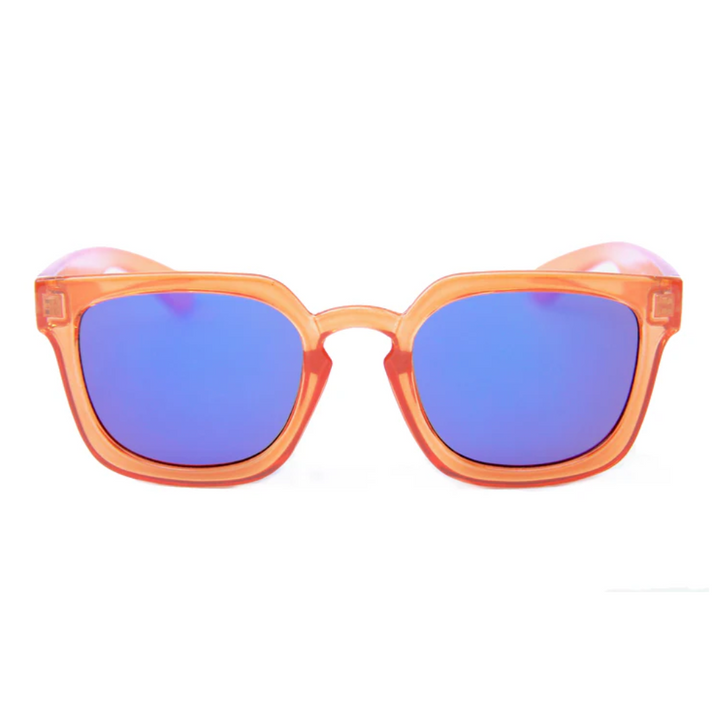 Happy Hour Wolf Pups Candy Corn Sunglasses Leabres (Clear Orange/Blue)