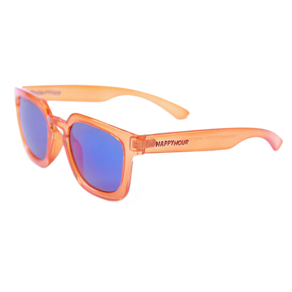 Happy Hour Wolf Pups Candy Corn Sunglasses Leabres (Clear Orange/Blue)