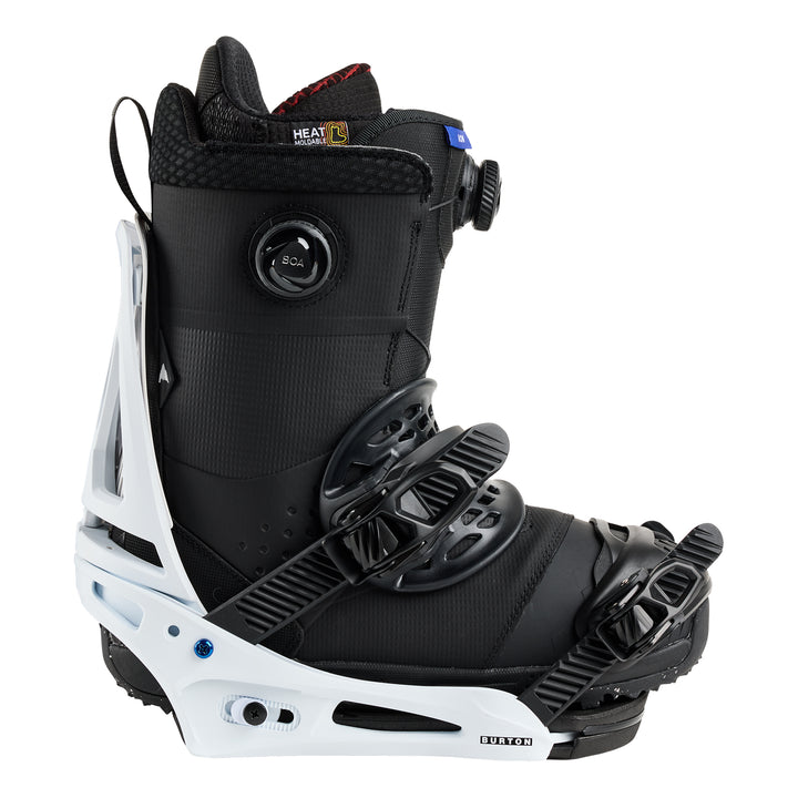 Burton Men’s Genesis Re:Flex Snowboard Bindings White