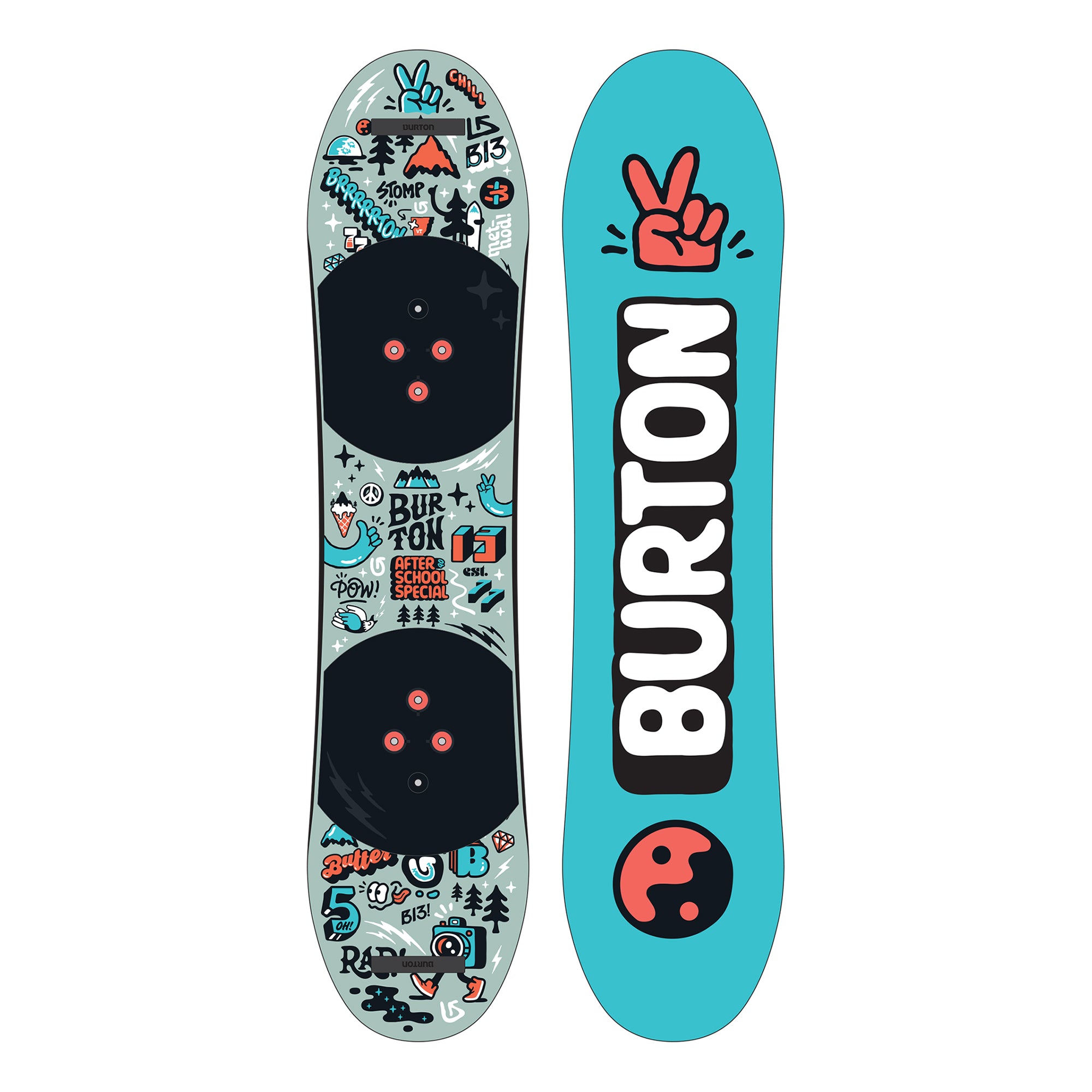 BURTONアフタースクールキッズスノーボード100Cm Burton Kid's After School Snowboard And Binding Package