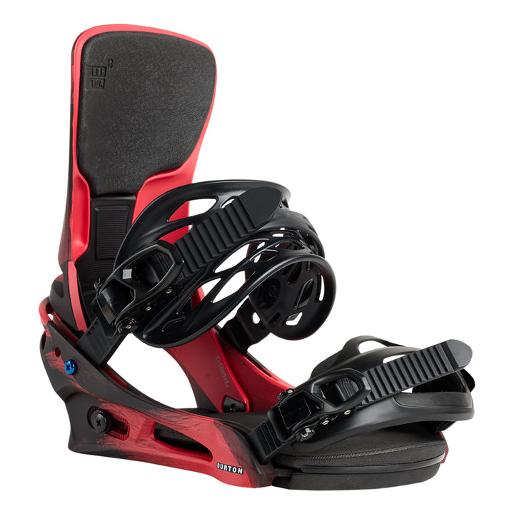 Burton Men’s Cartel X Re:Flex Snowboard Bindings Black/Red