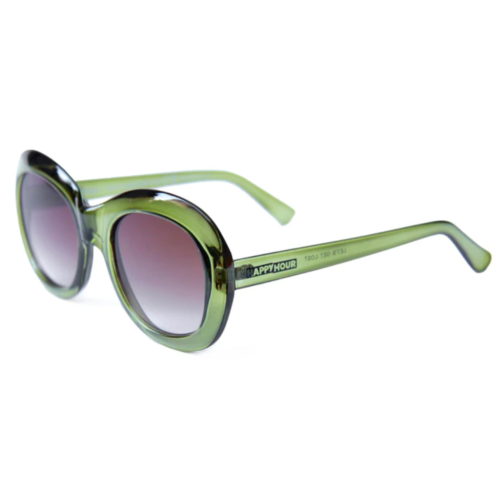 Happy Hour Bikini Beach Sunglasses Moss Green