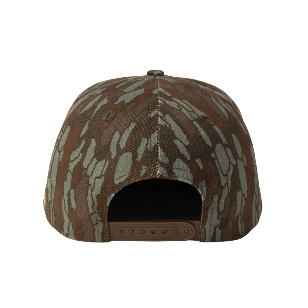 Quartersnacks Racer Hat Black/Green Bark Camo