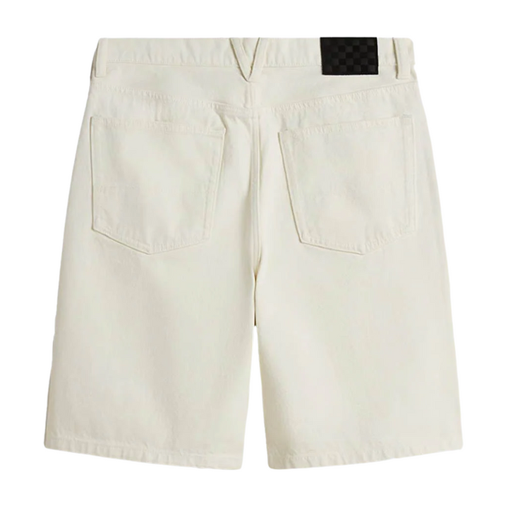 Vans Check-5 Baggy Denim Shorts Marshmallow