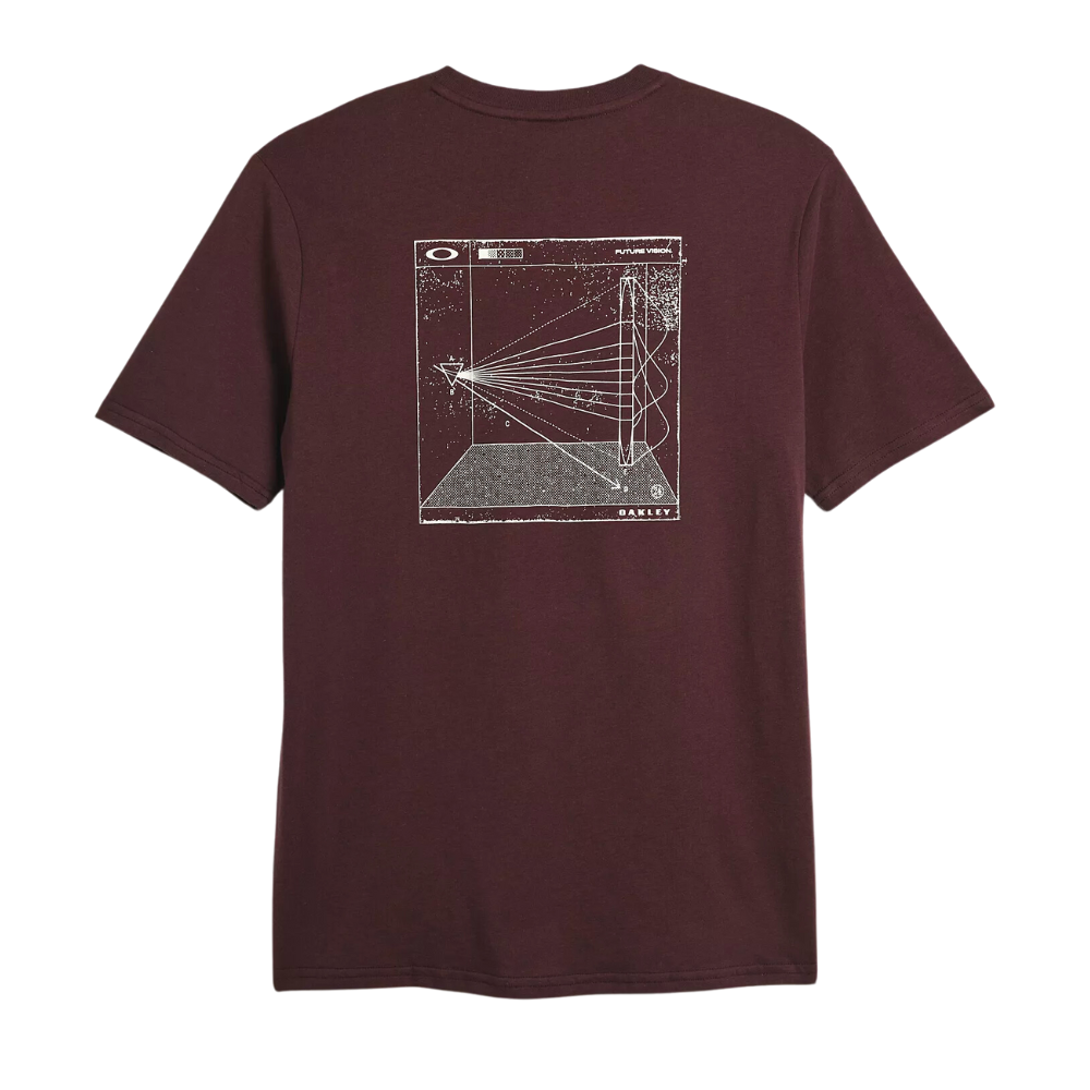 Oakley Future Vision Field T-Shirt Grenache