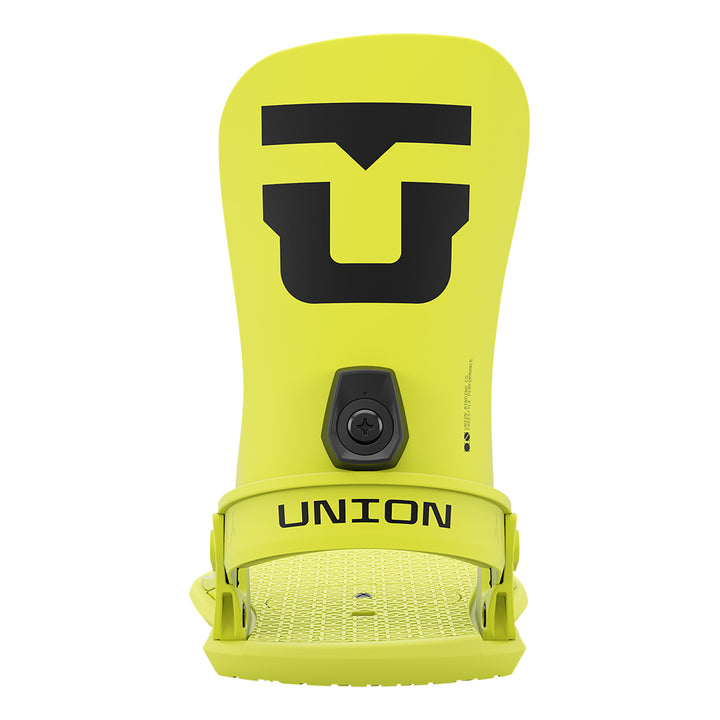 Union Strata Snowboard Bindings Acid Green