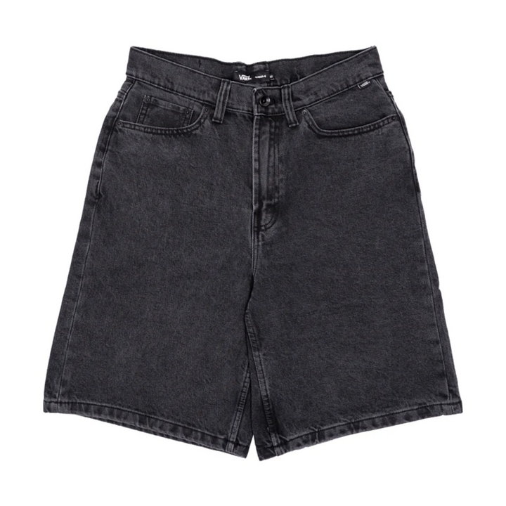 Vans Check-5 Baggy Denim Shorts Washed Black