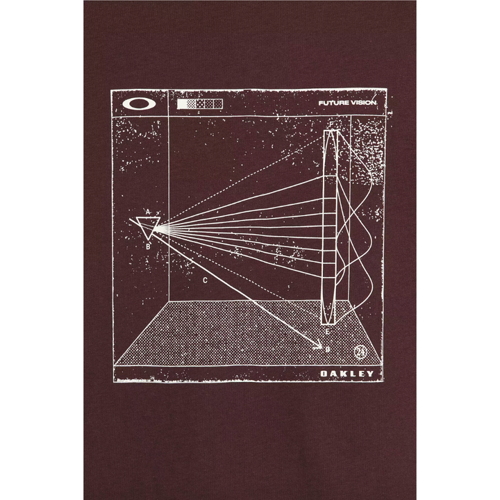 Oakley Future Vision Field T-Shirt Grenache