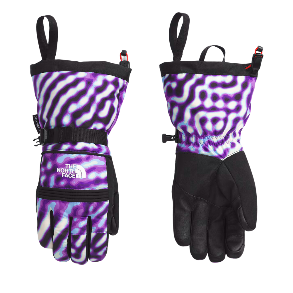 The North Face Women s Montana Ski Glove Peak Purple The Lift Print Eastern Boarder