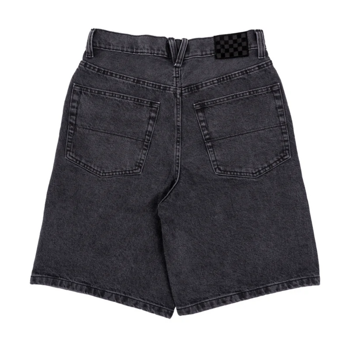 Vans Check-5 Baggy Denim Shorts Washed Black
