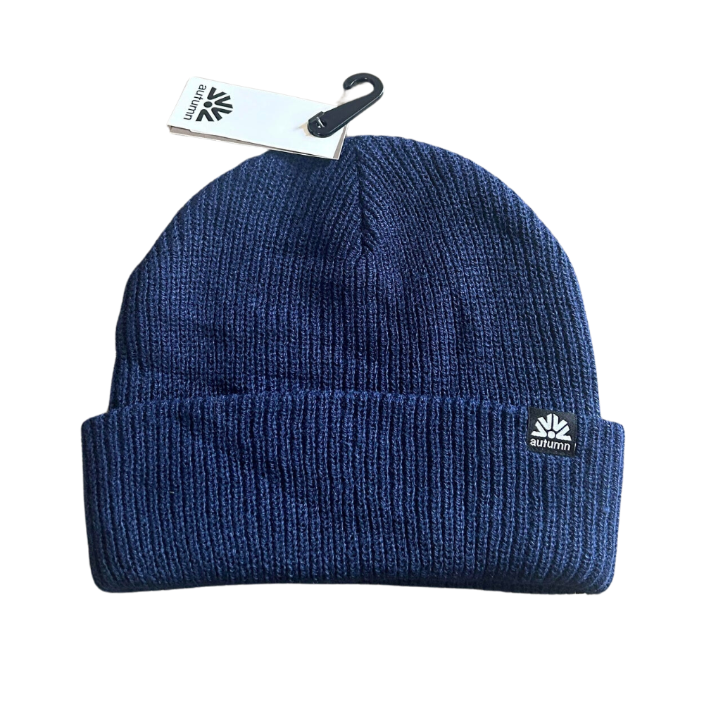 Autumn Simple Beanie Navy
