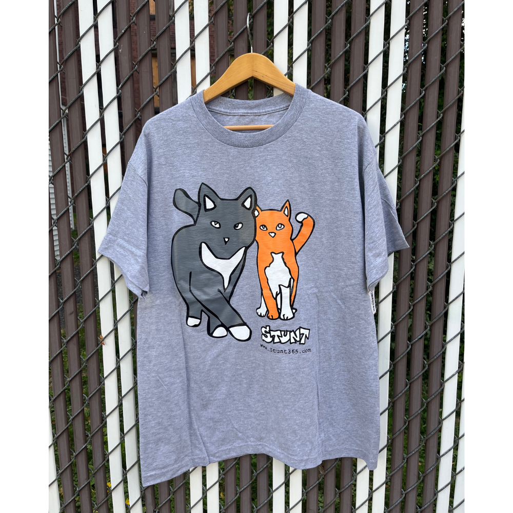 Stunt 365 Kittens T-Shirt Heather Grey