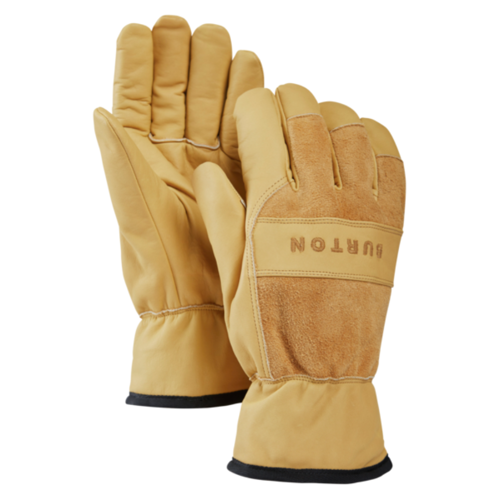Burton Men's Lifty Leather Gloves Rawhide