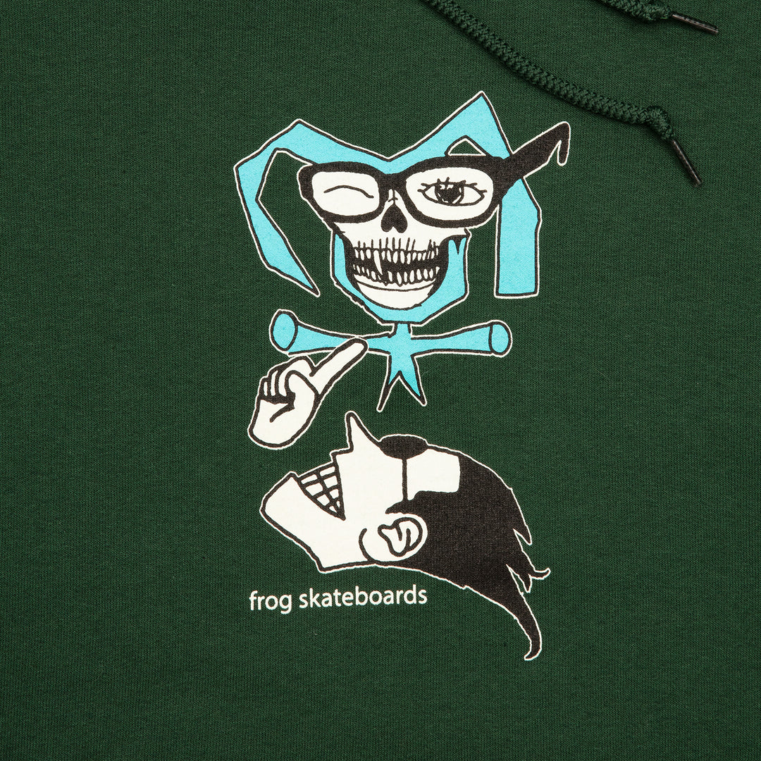 Frog Disobediant Hoodie (Forest)