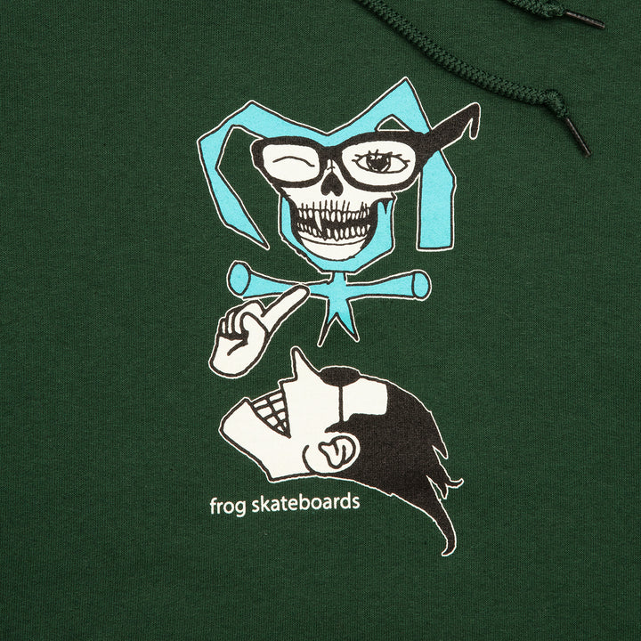 Frog Disobediant Hoodie (Forest)