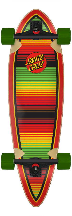 Santa Cruz Serape Dot Pintail Cruzer 9.2"