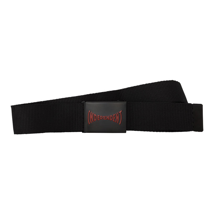 Independent Span Web Belt Black OS Unisex Independent